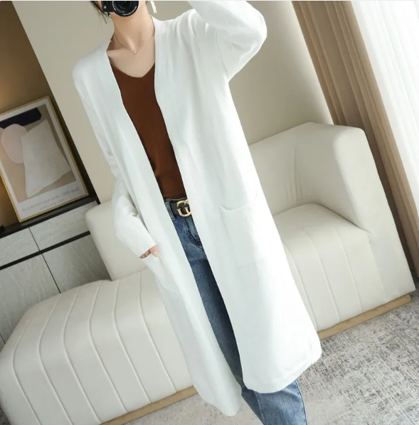 Margot Lang Gebreid Vest