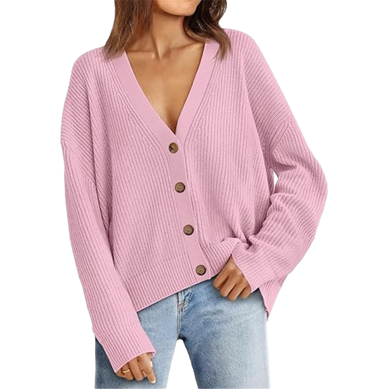 Lichte Premium Cardigan met Knoopsluiting
