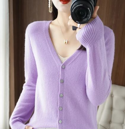 Klassieke Cardigan met Knopen