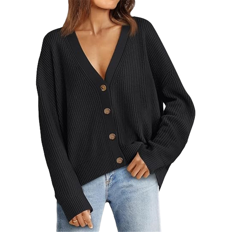 Lichte Premium Cardigan met Knoopsluiting