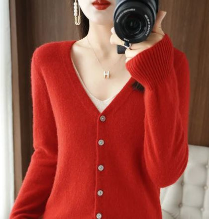 Klassieke Cardigan met Knopen