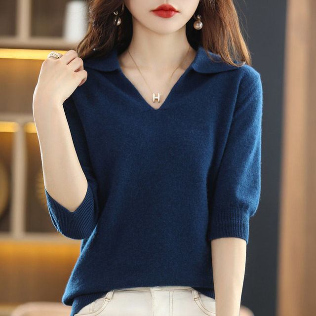 Comfortabele V-hals Sweater