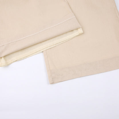 Nathalie Katoenen Zomerset — Blouse & Broek
