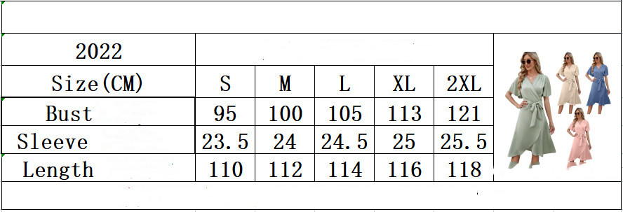 Amélie Maxi Jurk met V-hals
