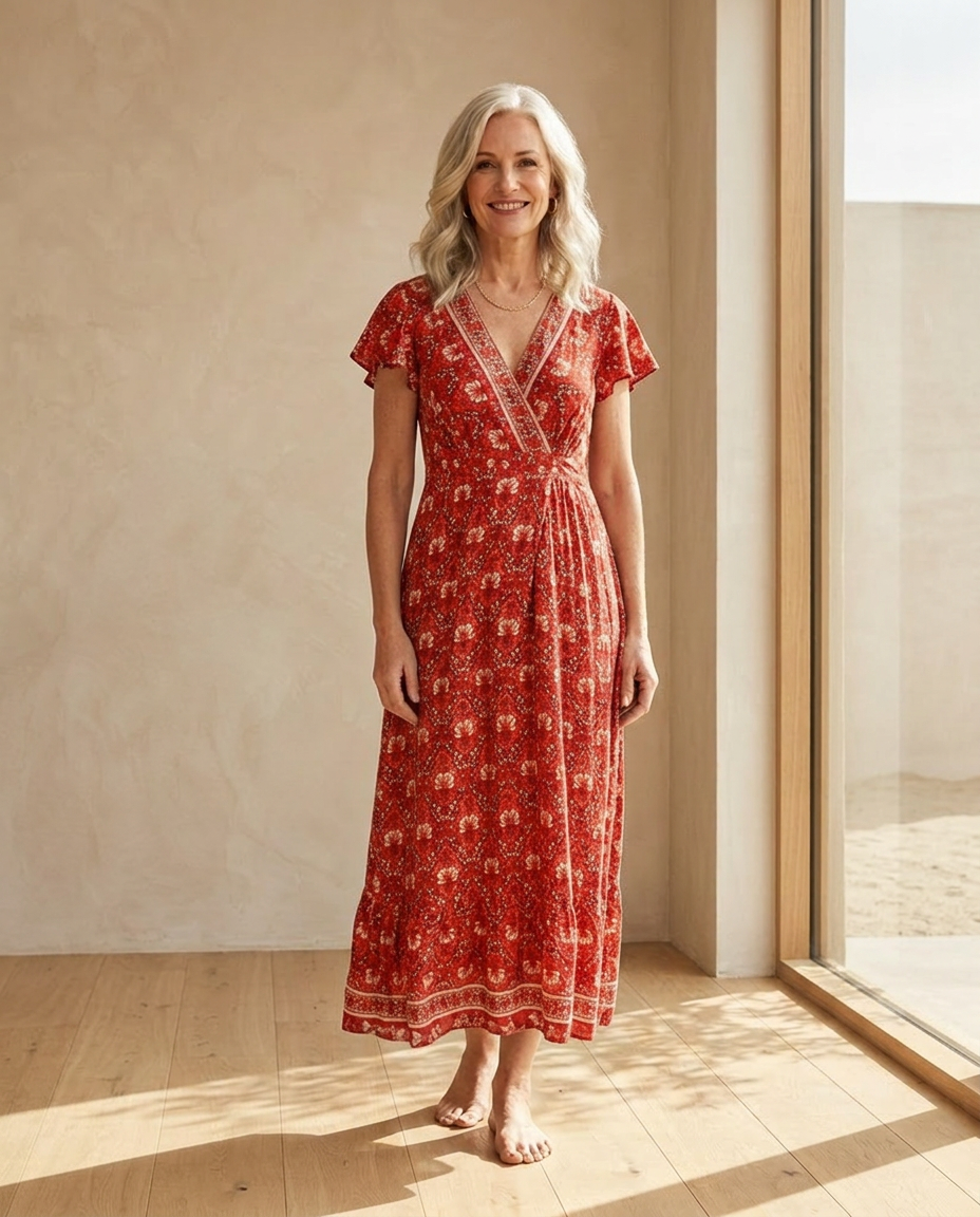 Bloemen Maxi-jurk