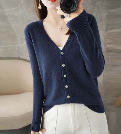 Klassieke Cardigan met Knopen