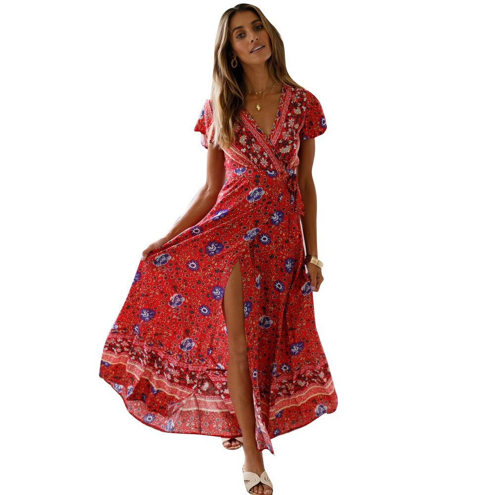 Bloemen Maxi-jurk