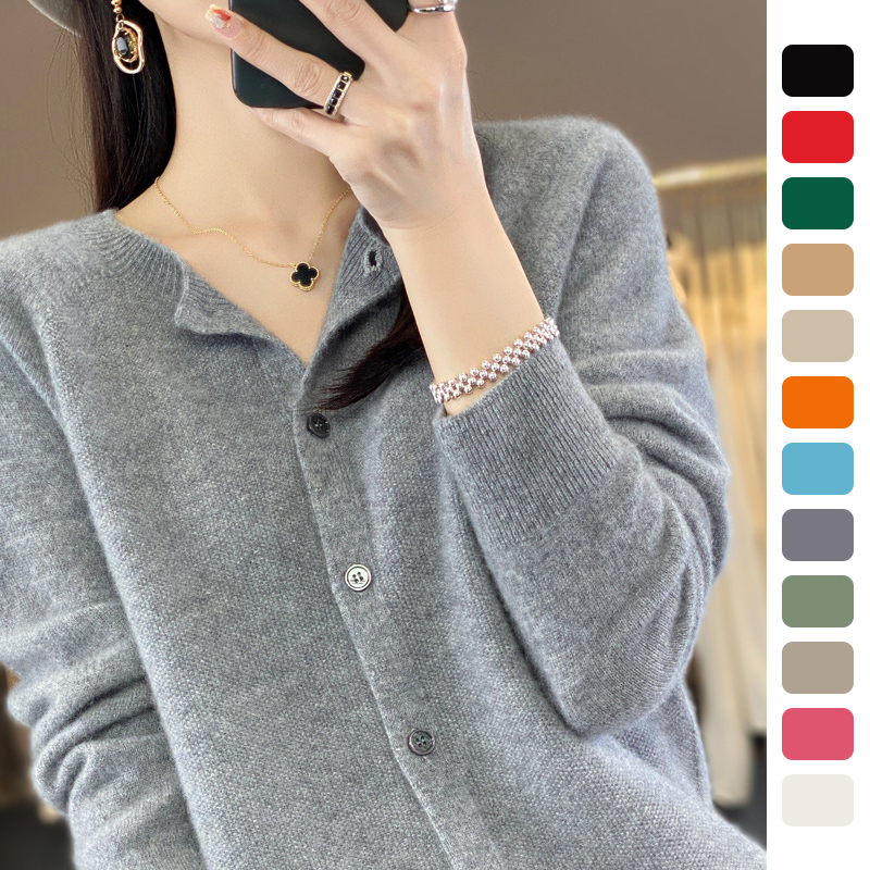 Luxe Kasjmier-mix Cardigan