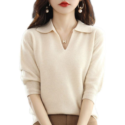 Comfortabele V-hals Sweater