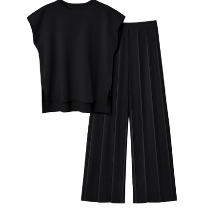 Isabelle Viscose Loungeset — Top & Broek
