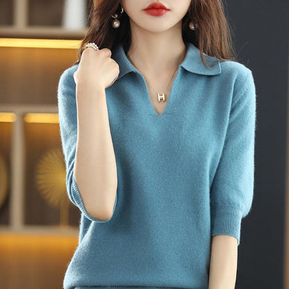 Comfortabele V-hals Sweater