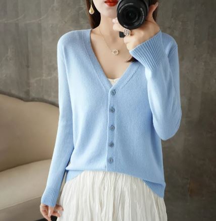 Klassieke Cardigan met Knopen