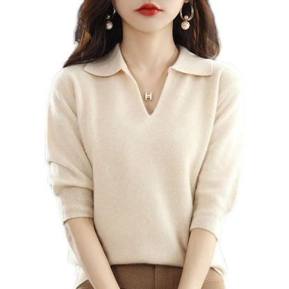 Comfortabele V-hals Sweater