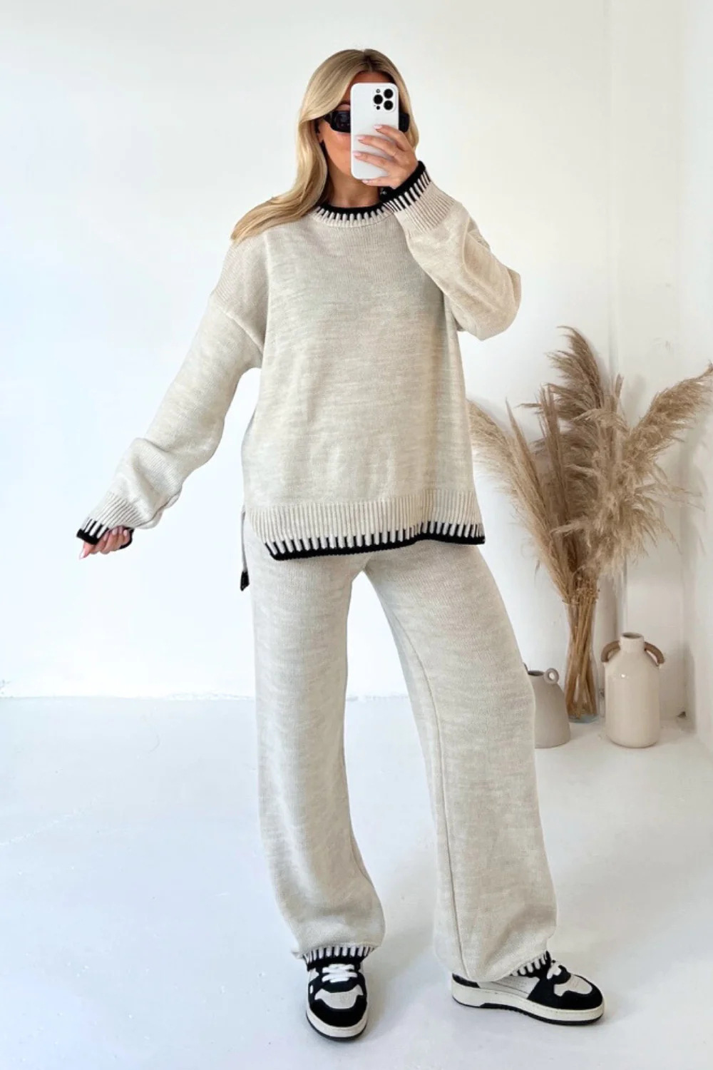 Helene Effen Comfort Set — Losse Top & Broek