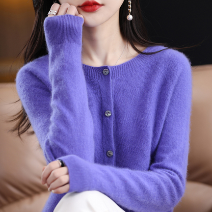 Luxe Kasjmier-mix Cardigan