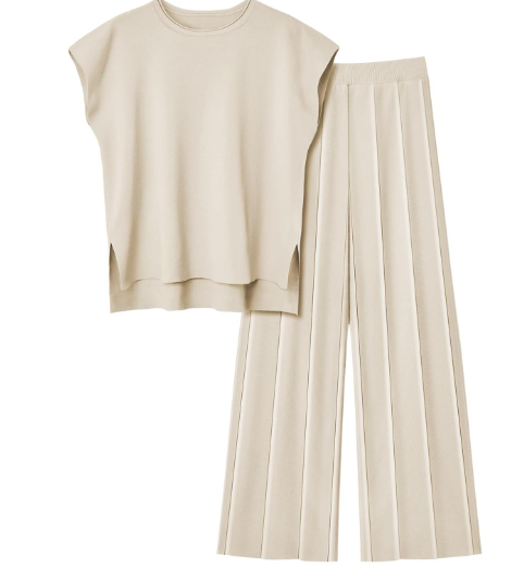 Isabelle Viscose Loungeset — Top & Broek