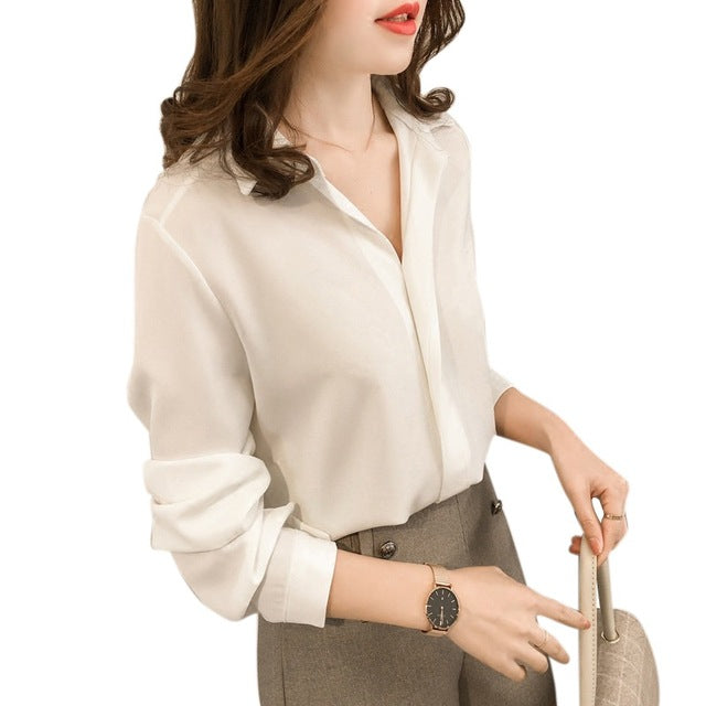 Comfortabele Kantoor Blouse