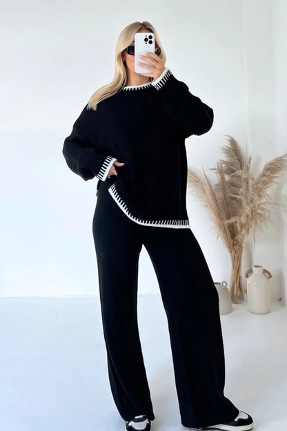 Helene Effen Comfort Set — Losse Top & Broek