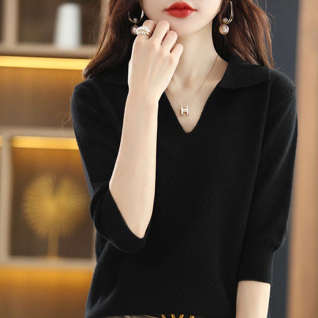 Comfortabele V-hals Sweater