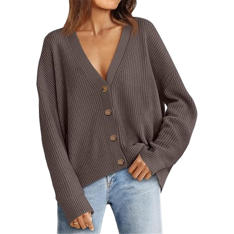 Lichte Premium Cardigan met Knoopsluiting