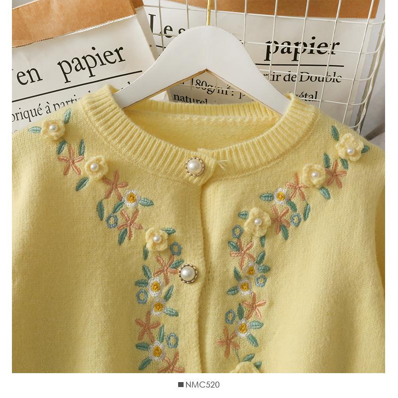 Romantische Vintage Bloemen Cardigan