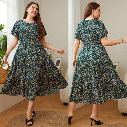 Fleur Zomerse Midi Jurk