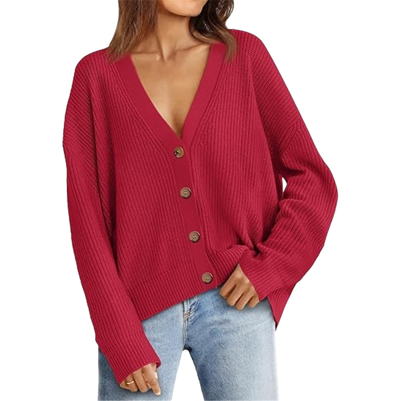 Lichte Premium Cardigan met Knoopsluiting