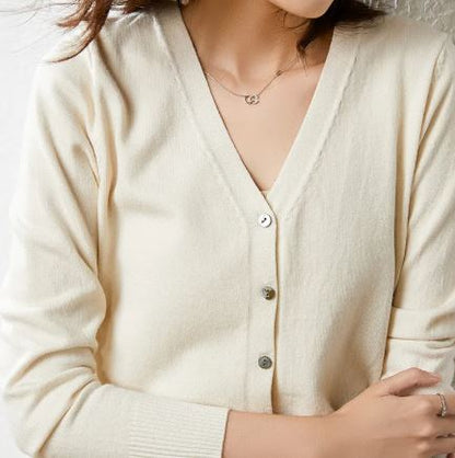 Klassieke Cardigan met Knopen