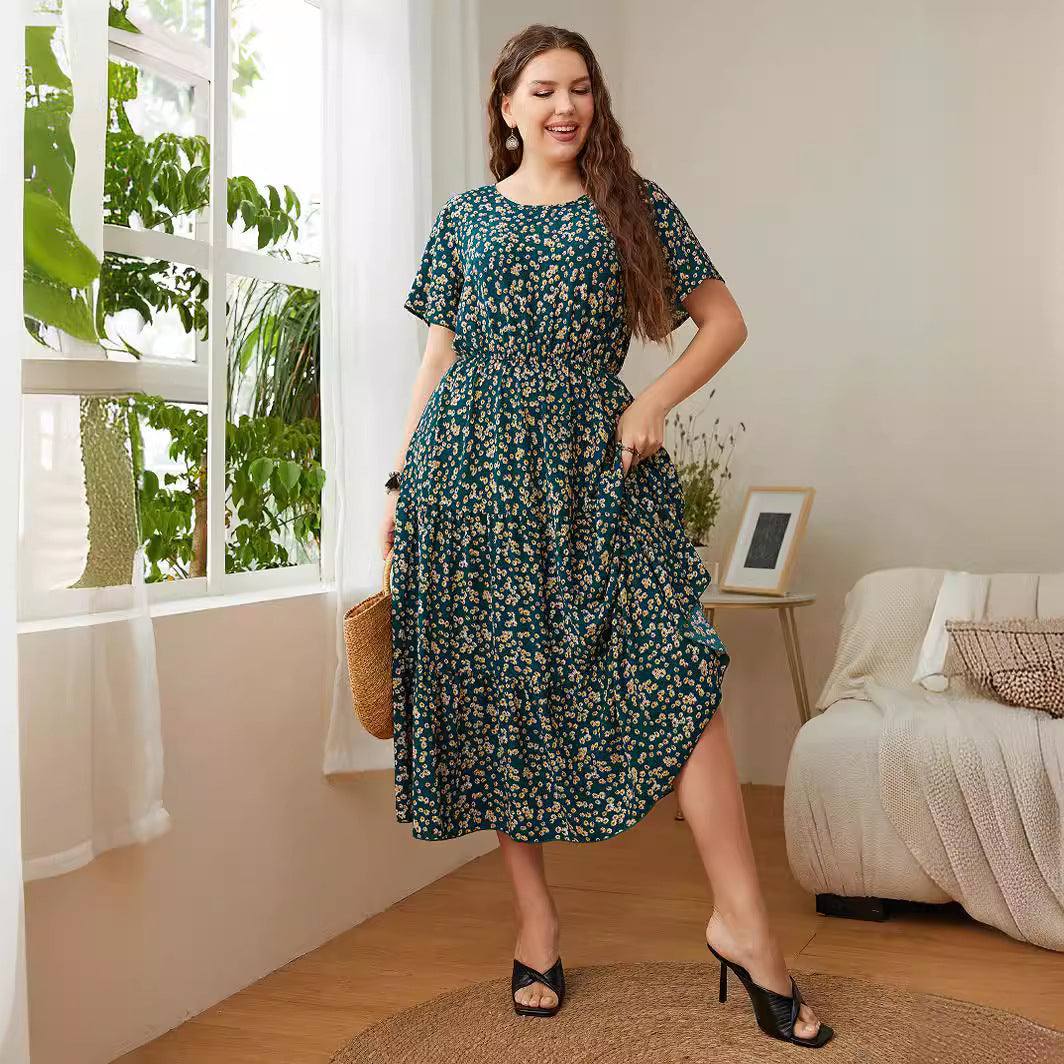 Fleur Zomerse Midi Jurk