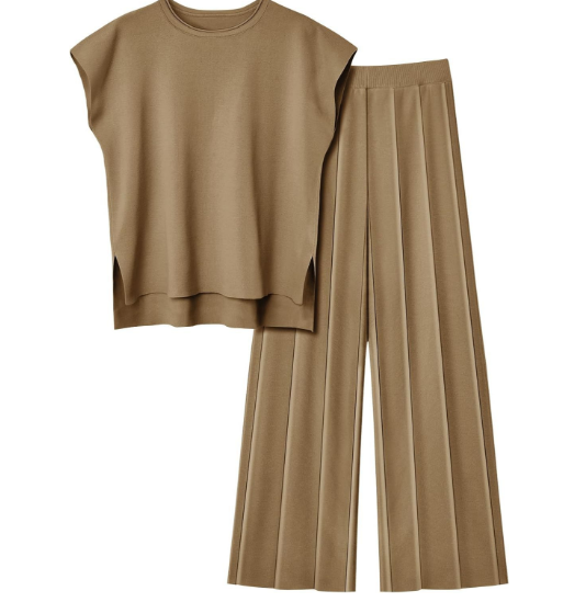 Isabelle Viscose Loungeset — Top & Broek
