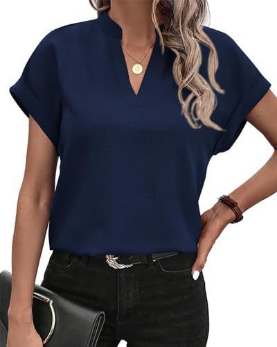 Klassieke V-hals T-shirt