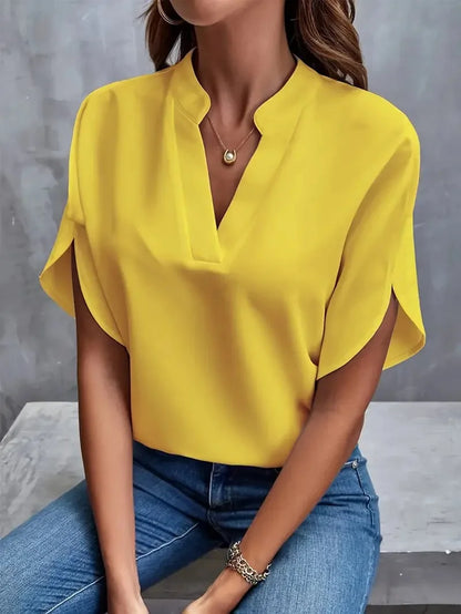 Francine V-hals Blouse