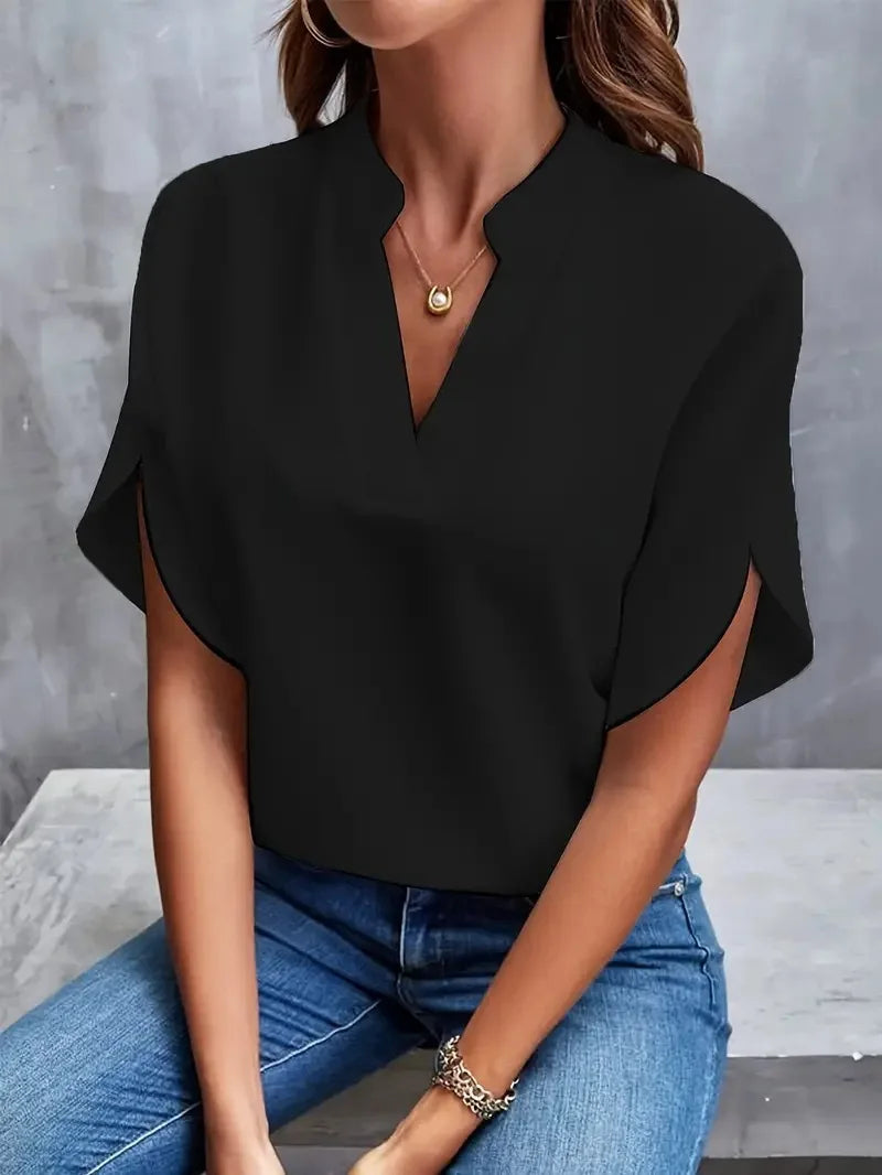 Francine V-hals Blouse