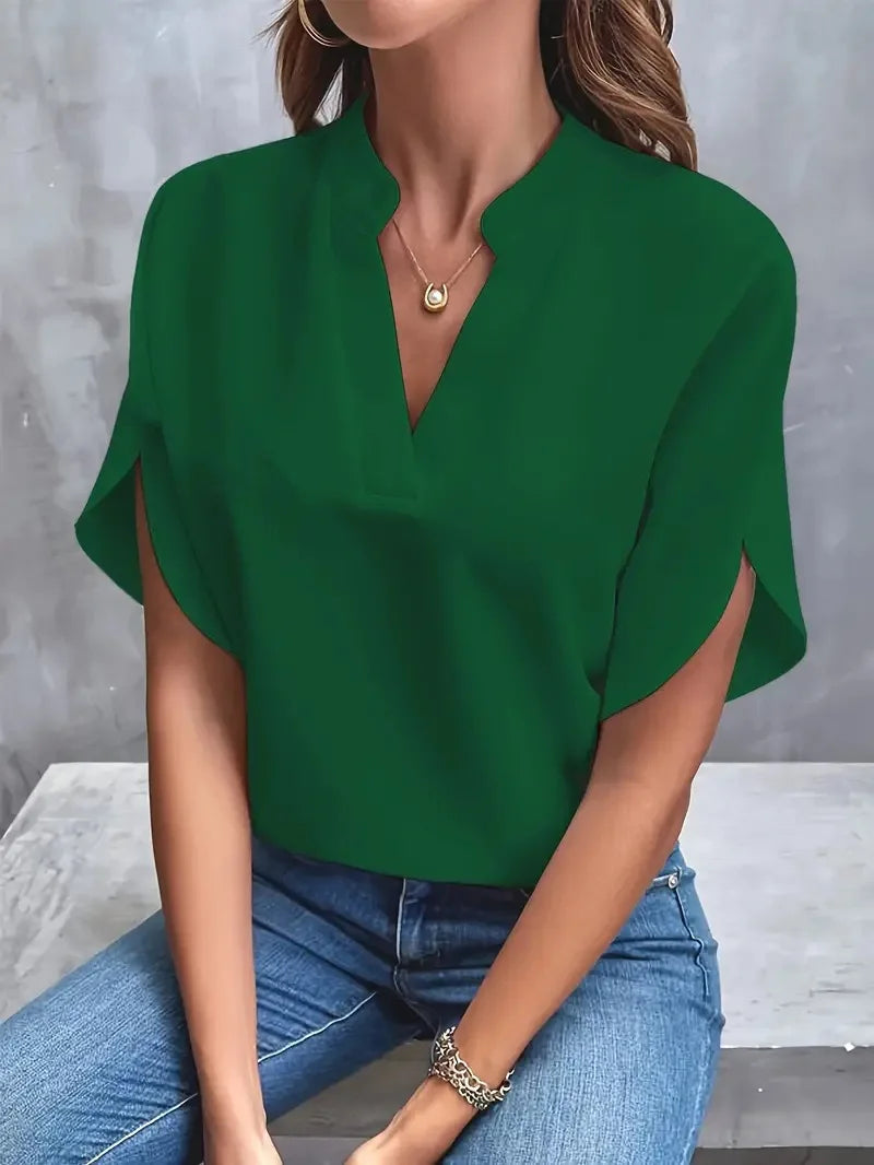 Francine V-hals Blouse