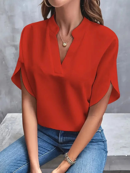 Francine V-hals Blouse