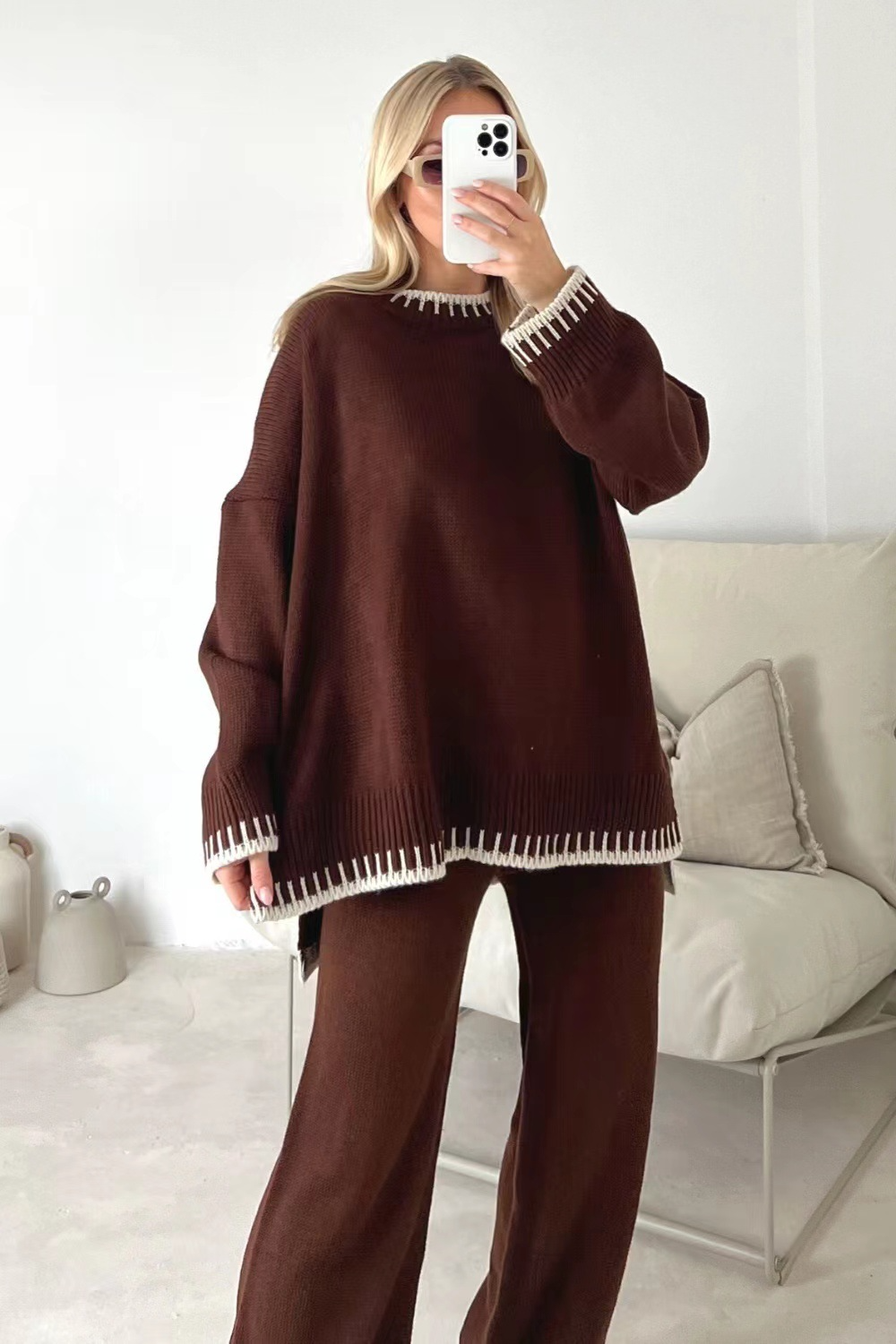 Helene Effen Comfort Set — Losse Top & Broek