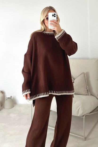 Helene Effen Comfort Set — Losse Top & Broek