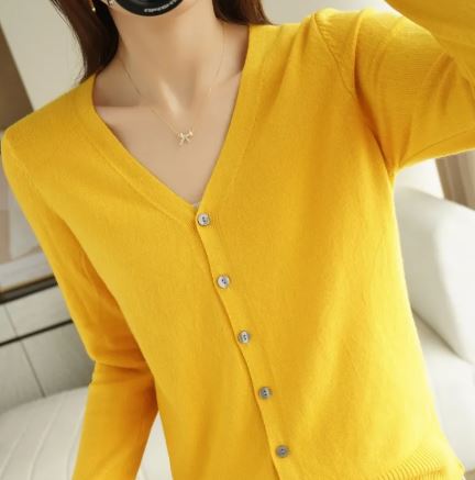 Klassieke Cardigan met Knopen