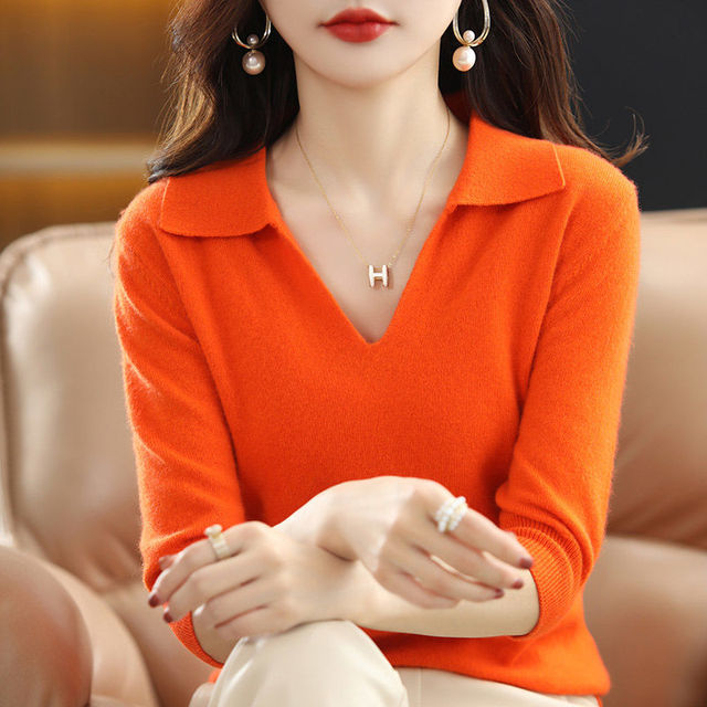 Comfortabele V-hals Sweater