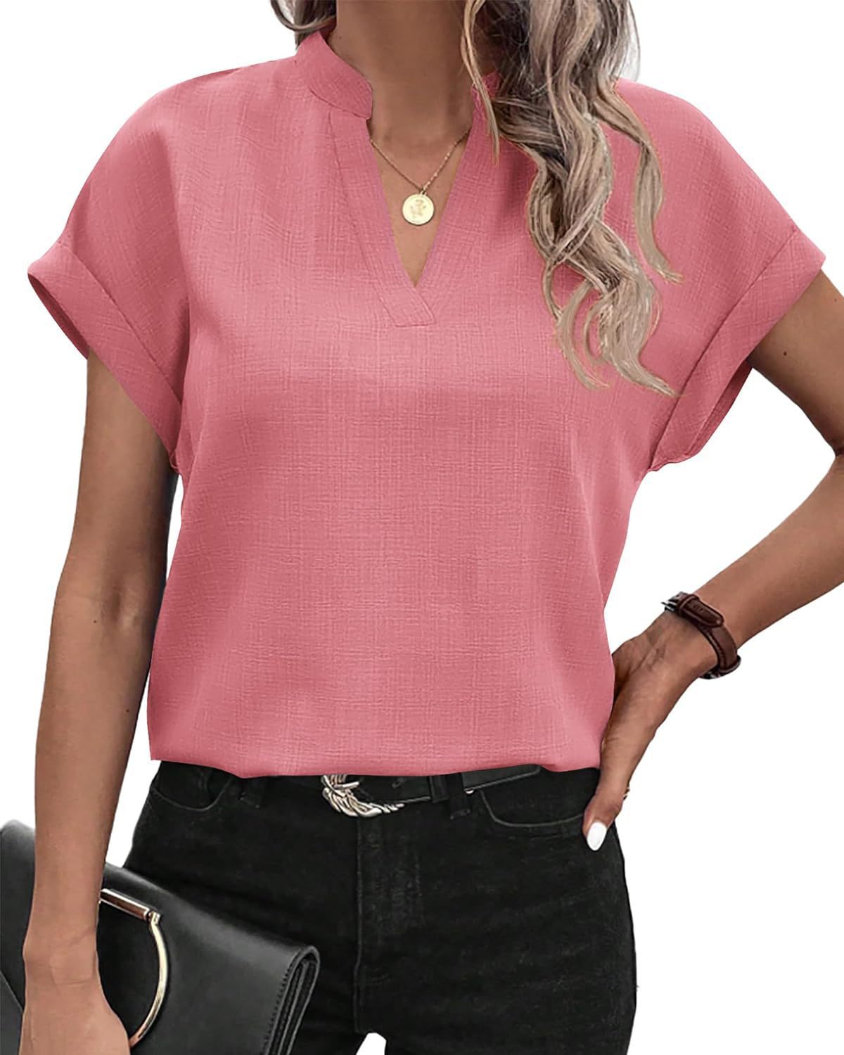 Klassieke V-hals T-shirt