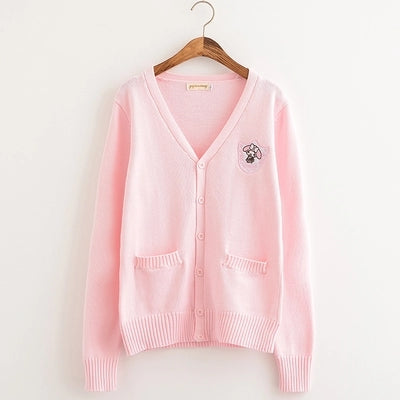 Elegante Cardigan met Borduurwerk