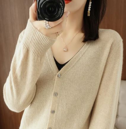 Klassieke Cardigan met Knopen