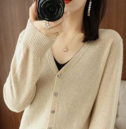 Klassieke Cardigan met Knopen