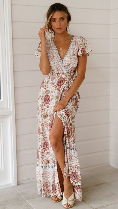 Bloemen Maxi-jurk