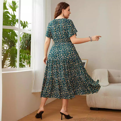 Fleur Zomerse Midi Jurk