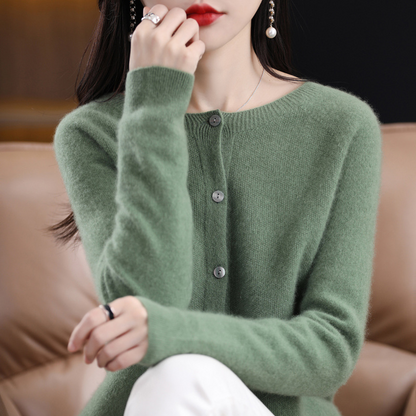 Luxe Kasjmier-mix Cardigan