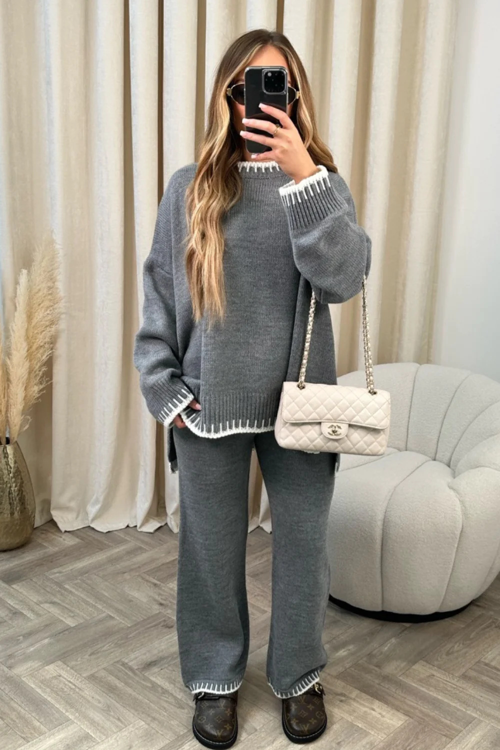 Helene Effen Comfort Set — Losse Top & Broek