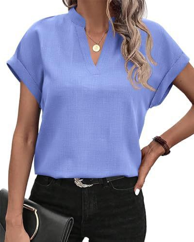 Klassieke V-hals T-shirt