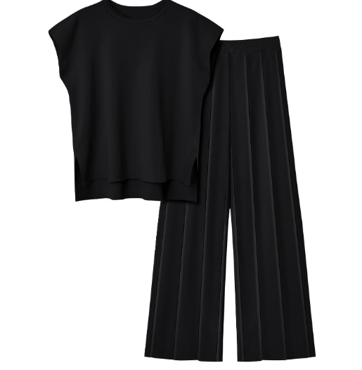 Isabelle Viscose Loungeset — Top & Broek