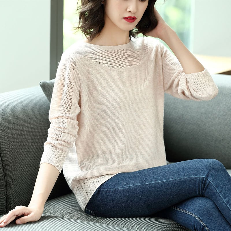 Premium Gebreide V-hals Top